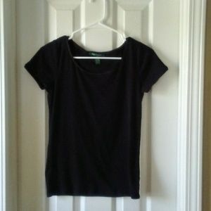 Lauren Ralph Lauren Black Short Sleeve top XS